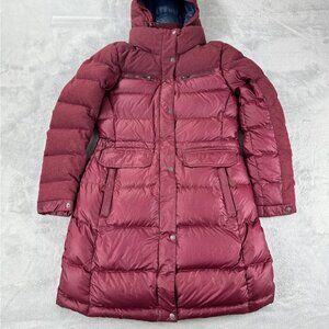 The North Face Women's Size Small Cosmic Wine Long Down Puffer Jacket Parka